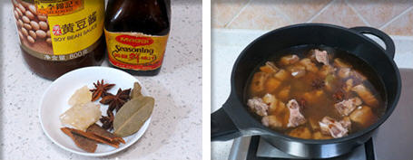 豆角排骨焖卷子 豆角排骨焖卷子