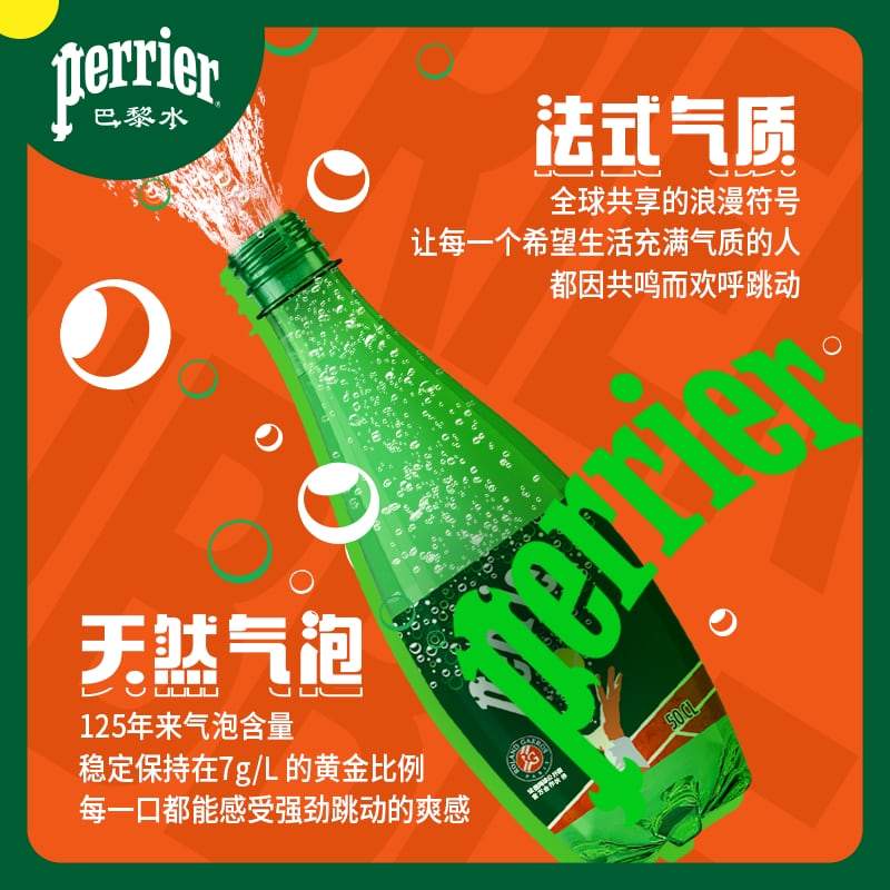 巴黎水×2023法网公开赛再启程,非凡口感“冠军之水”限定包装焕新上市 巴黎水×2023法网公开赛再启程,非凡口感“冠军之水”限定包装焕新上市