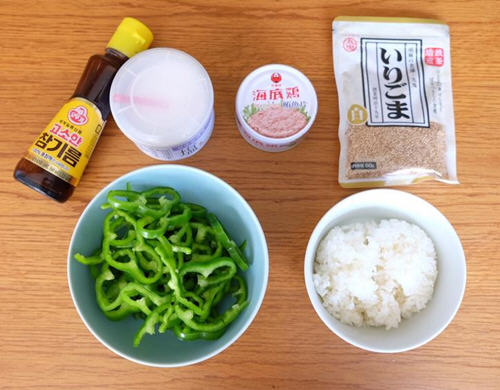 上班族便当：微波炉版青椒丼