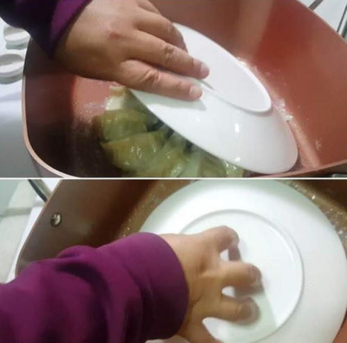 冷冻水饺做冰花煎饺