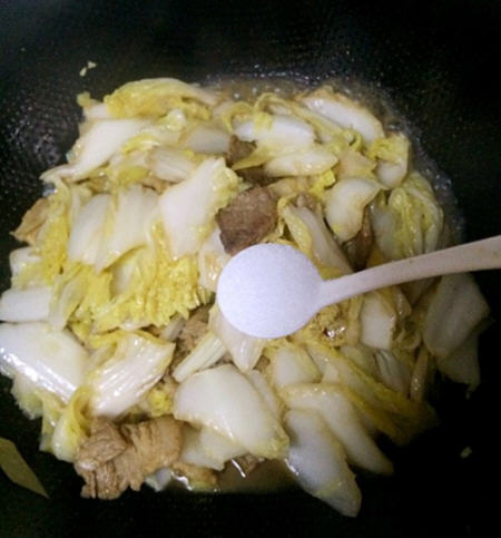 大白菜炒五花肉
