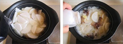 腊肉清炖白萝卜2 腊肉清炖白萝卜2
