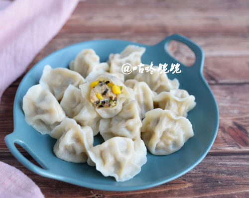 家常玉米猪肉水饺2 家常玉米猪肉水饺2