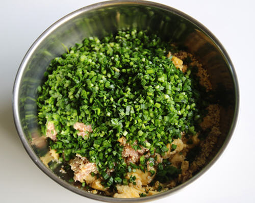 美味韭菜三鲜水饺5 美味韭菜三鲜水饺5