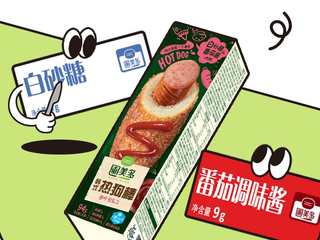 圃美多韩式热狗棒在罗森上架，健康速食美味来袭