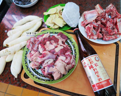 wmf快易锅做白萝卜炖羊肉