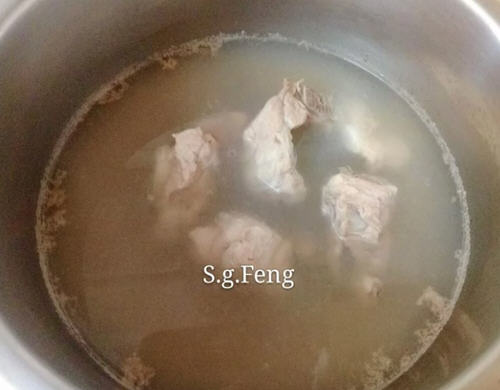 wmf高压锅白萝卜排骨汤