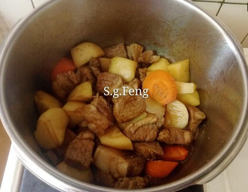 wmf高压锅做土豆炖肉