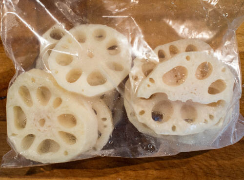 日式黄芥末味噌煎莲藕 日式黄芥末味噌煎莲藕