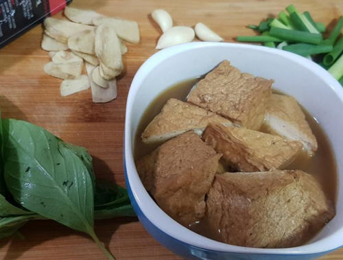 三杯油豆腐