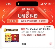 红牛®维生素牛磺酸饮料“走红”社交网络