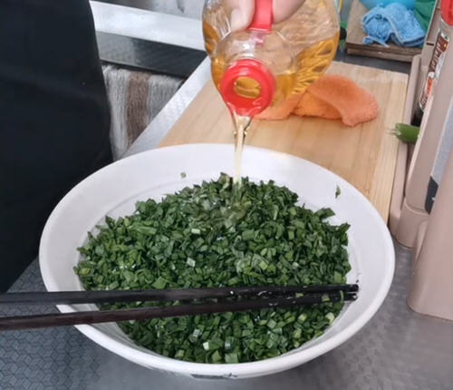 韭菜鸡蛋虾皮包子馅4 韭菜鸡蛋虾皮包子馅4