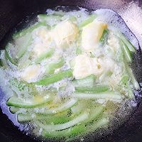 丝瓜蛋汤的做法6 丝瓜蛋汤的做法6
