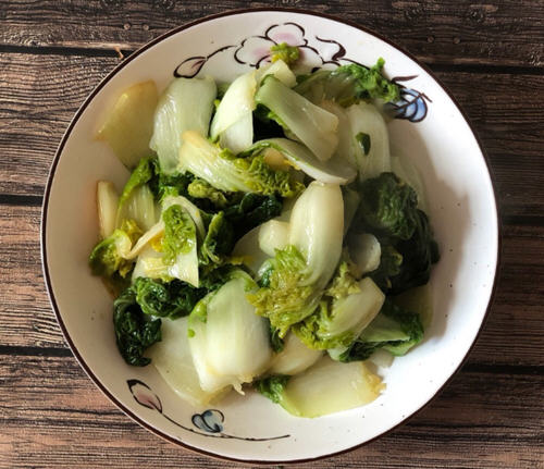 清炒黄心乌菜4 清炒黄心乌菜4