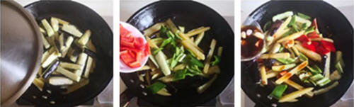 青椒茄子炒土豆2 青椒茄子炒土豆2