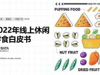 《2022线上休闲零食白皮书》发布，关于零食的消费趋势有哪些？| CBNData报告