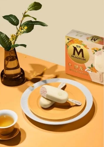 梦龙桂花乌龙口味冰淇淋 悠享秋日第一缕桂花香 梦龙桂花乌龙口味冰淇淋 悠享秋日第一缕桂花香
