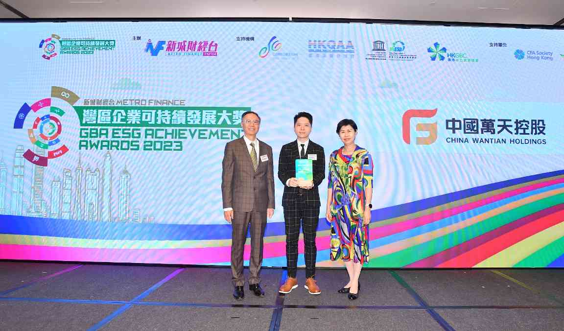 中国万天控股荣获多项可持续发展大奖