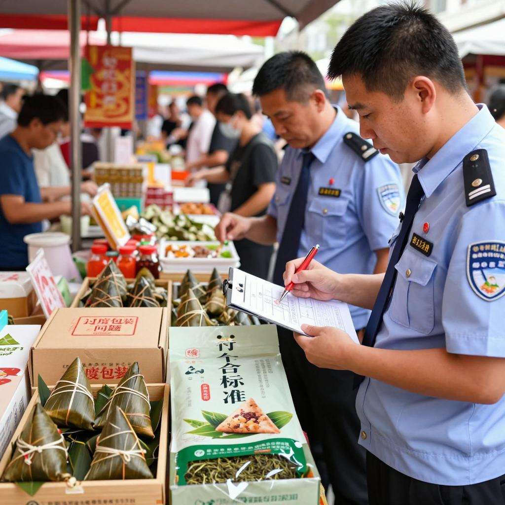 铜陵市局加强端午期间粽子、茶叶等商品过度包装监管