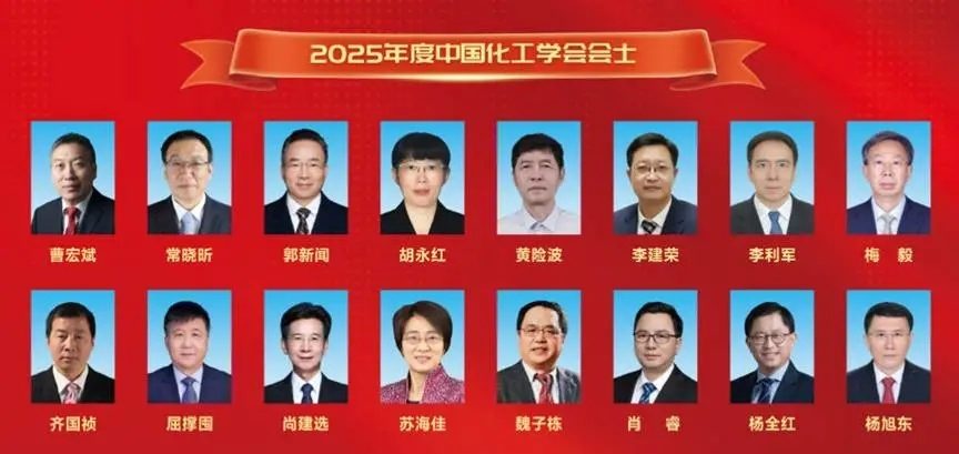 中国化工学会2025年度会士授予仪式隆重举行(图3)