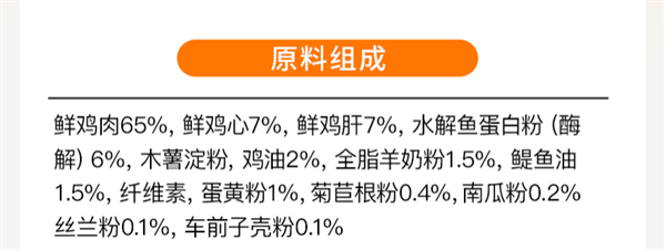 领先羊奶鸡烘焙猫粮 领先羊奶鸡烘焙猫粮