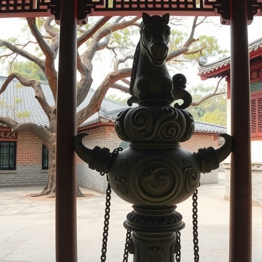 造型奇特的明代拴马桩 造型奇特的明代拴马桩