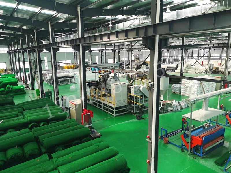 三维植被网生产车间 三维植被网生产车间