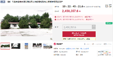 起拍价554.5万元！内蒙古一水泥厂旗下资产拍卖(图2)