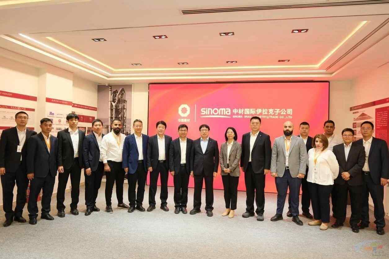中国建材集团副总经理王于猛一行赴伊拉克调研(图2)