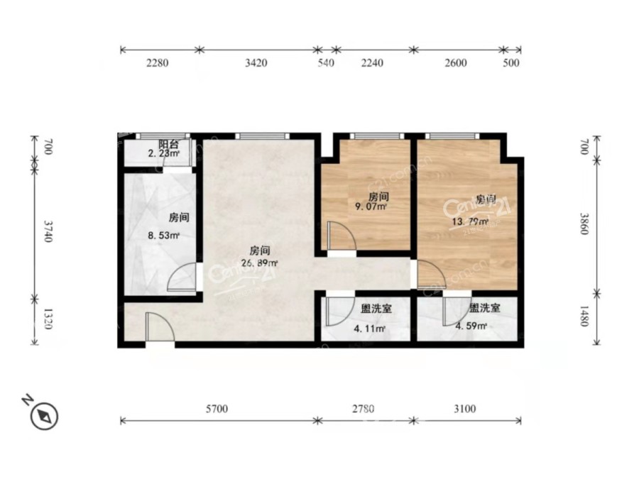 房型图