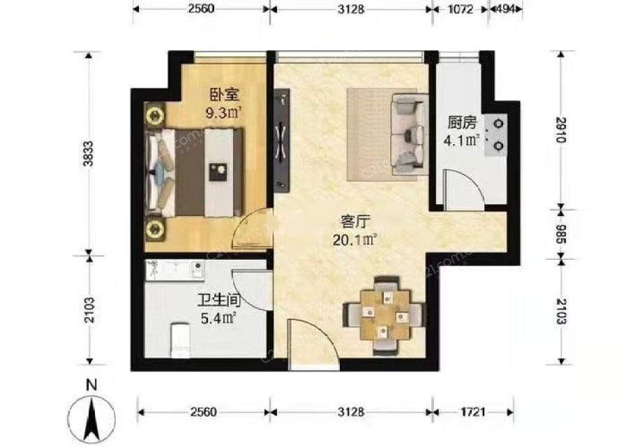 房型图